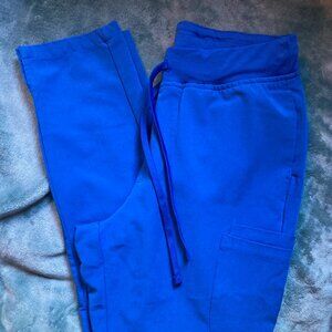 Royal Blue Mandala scrub set, top&bottom